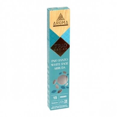 Aroma Palo Santo White Sage Arruda smilkalai