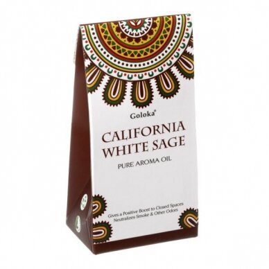 Goloka Californian White Sage aromatinis aliejus