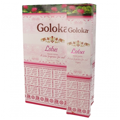 Goloka Lotus smilkalai x 12