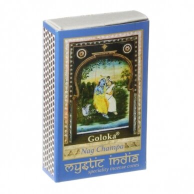 Goloka Mystic India Nag Champa kūginiai smilkalai