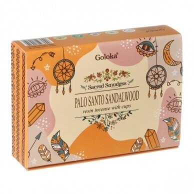 Goloka Palo Santo & Sandalwood dervos smilkalai