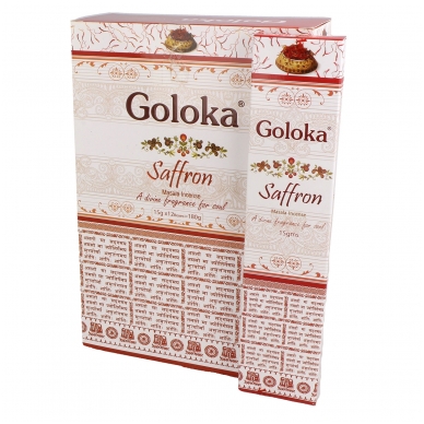 Goloka Saffron smilkalai x 12