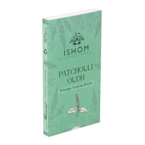 Ishom Patchouli Oudh smilkalų plytelės