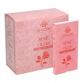 Ishom Rose Oudh smilkalų plytelės x 12