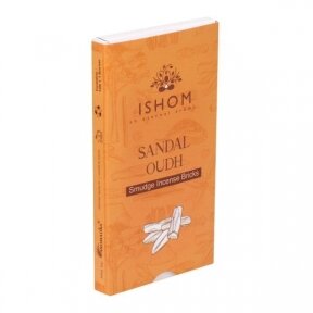 Ishom Sandal Oudh smilkalų plytelės