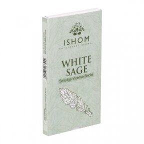 Ishom White Sage smilkalų plytelės