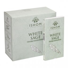 Ishom White Sage smilkalų plytelės x 12