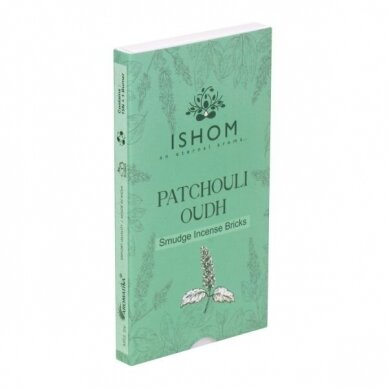 Ishom Patchouli Oudh smilkalų plytelės