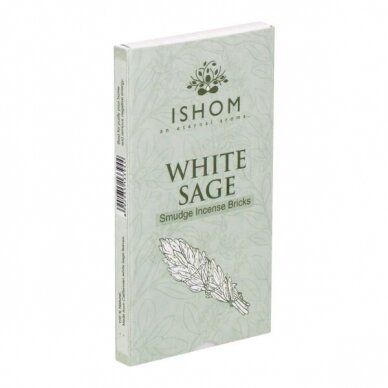 Ishom White Sage smilkalų plytelės