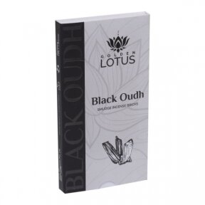 Lotus Black Oudh smilkalų plytelės