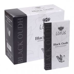 Lotus Black Oudh smilkalų plytelės x 12